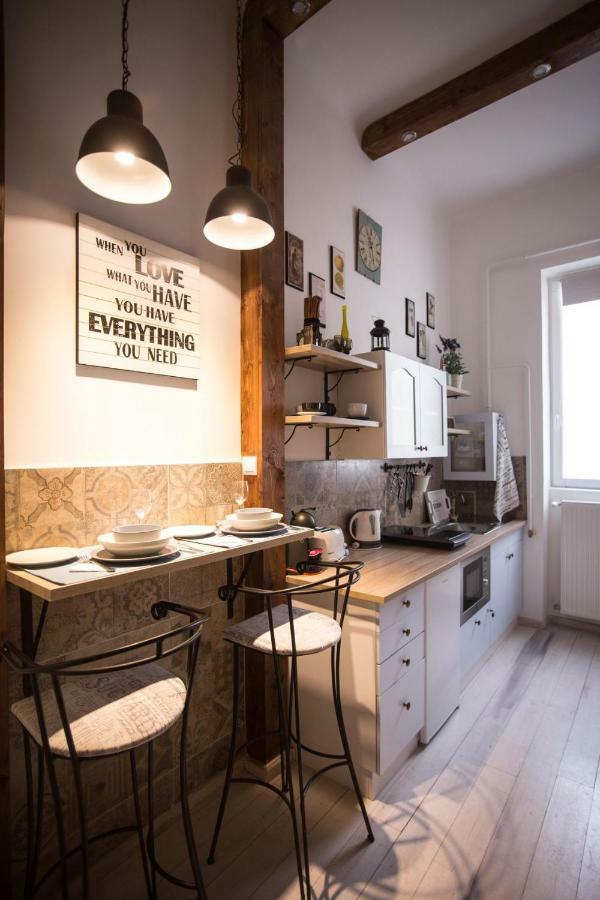 Ferienwohnung Izabella Vintage Style Budapest Exterior foto